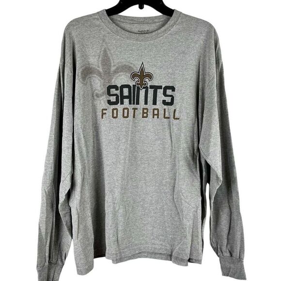 Reebok Saints New Orleans Football Long Sleeve Medium - Picture 1 of 9
